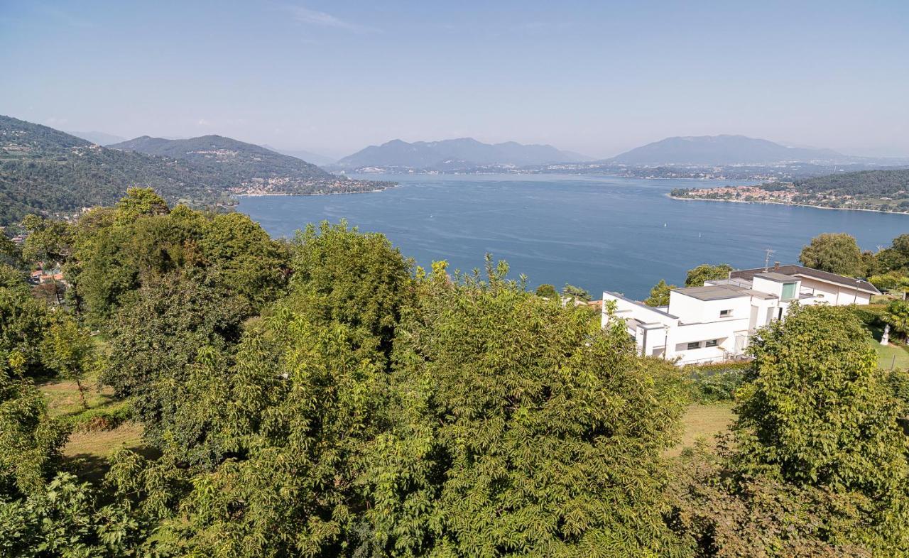 Appartamento Arona Vista Panoramica Dagnente Esterno foto